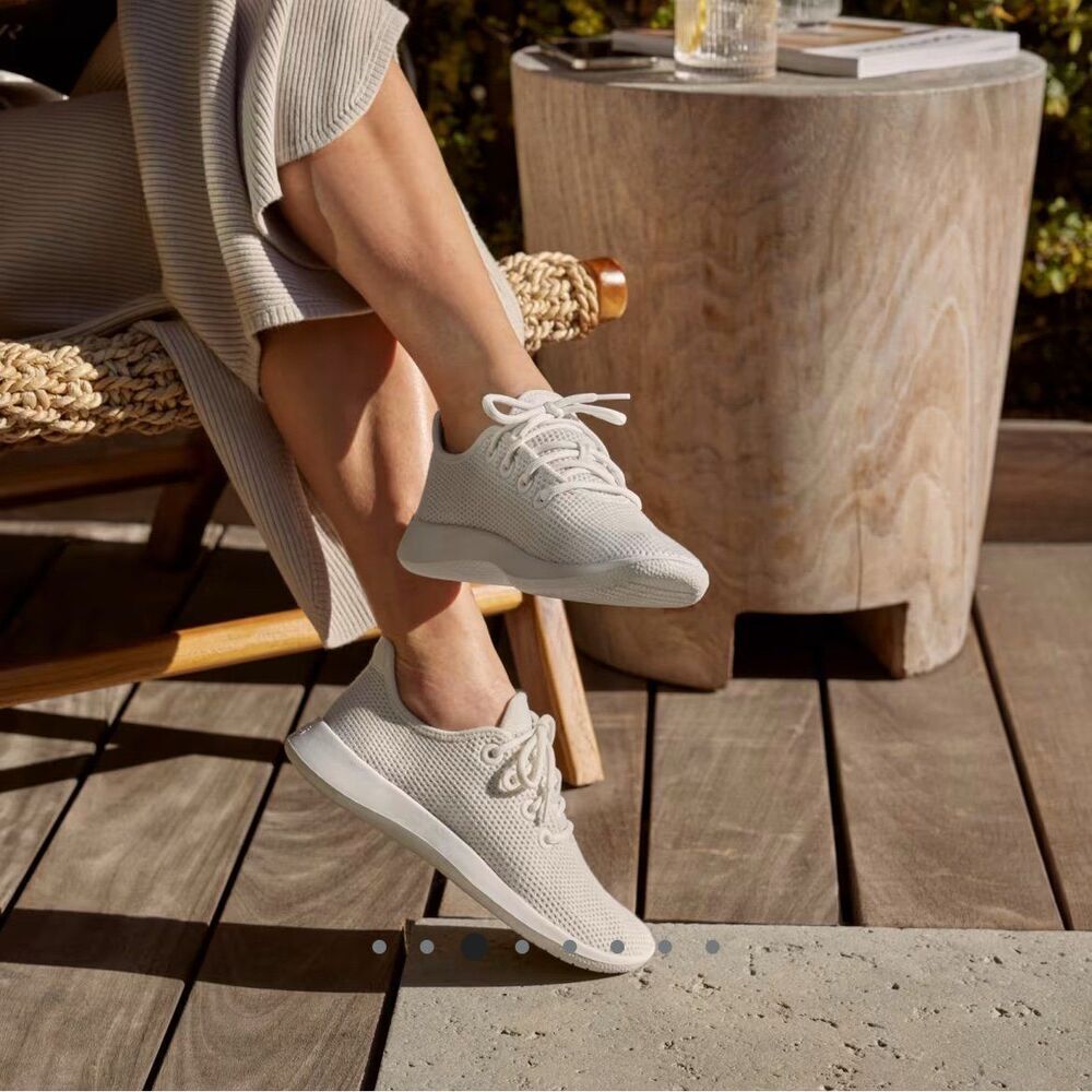 Allbirds Women's Tree Runners Sneakers Gray Lightweight Casual Size 9